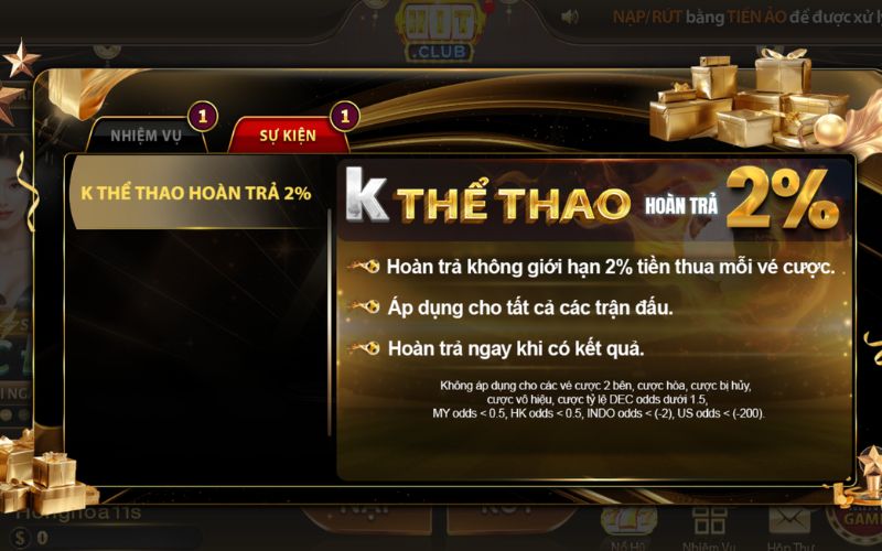 đăng nhập nhận khuyến mãi