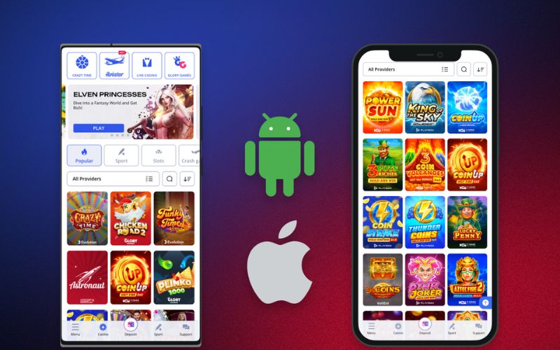 giao diện tải app hitclub trên điện thoại